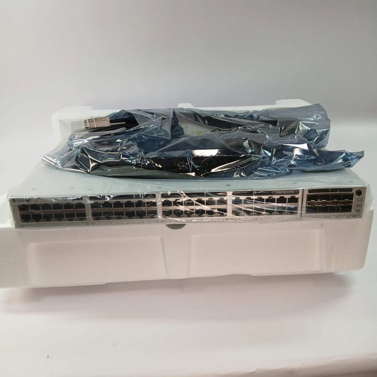 New Cisco Catalyst 48-Port Gigabit PoE Switch C9300-48U Unclaimed